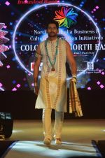 Model at 3rd Edition of Colours of North East with fashion show by Mr,. Asaboi Kazinginei in Taj Mahal Hotel on 30th June 2016